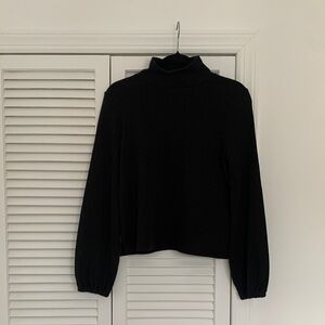 SOLD- NWT Madewell Black Turtleneck Sweater